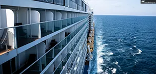 Balconies on Cruise Ships