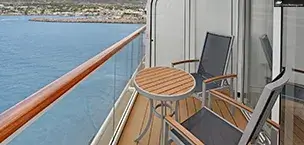 Superior Ocean View Stateroom w/Balcony