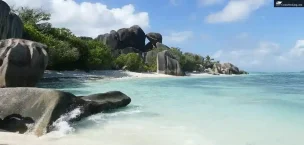 Africa seychelles beach