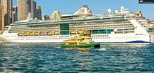 Sydney Harbour cruise ship - Australia, NSW