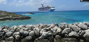 cruise going to the Bahamas
