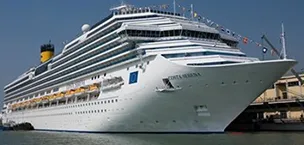 Costa Cruises Ship by Size, Age and Class