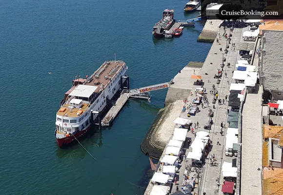 cruise ships depart from