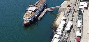 cruise ships depart from