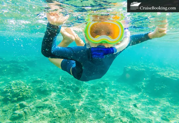 snorkeling on a cruise