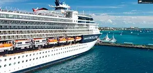 Cruise Ship side view