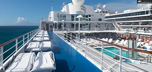 Lido Deck on cruise