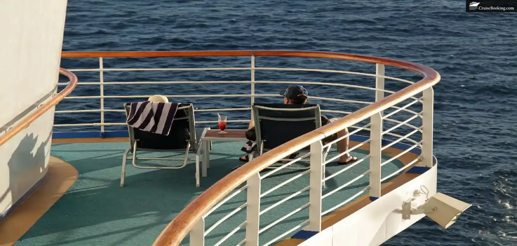 relaxing cruise ship