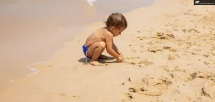 Toddler Having Fun