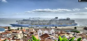 Europe Lisbon cruise ship
