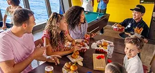 Family_Cruises Odyssey of the Seas cruise the family eating lunch