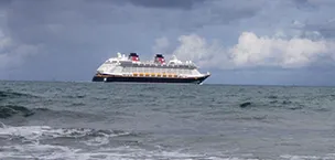 Cruise Ship Is Hit Rogue Wave