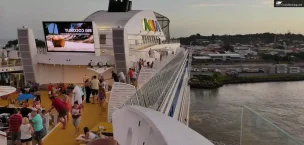 First_Time_Cruisers Sea in Caribbean