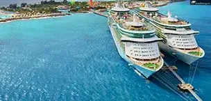 First_Time_Cruisers amplified forward view of the Freedom of the Seas