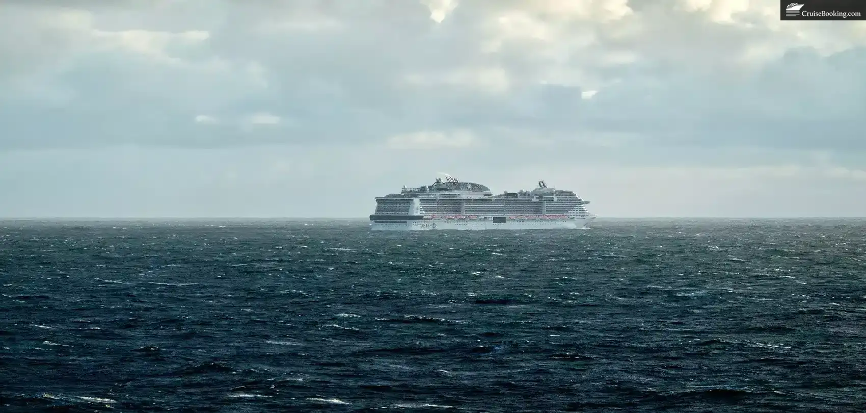 Cruise Ship in Sea