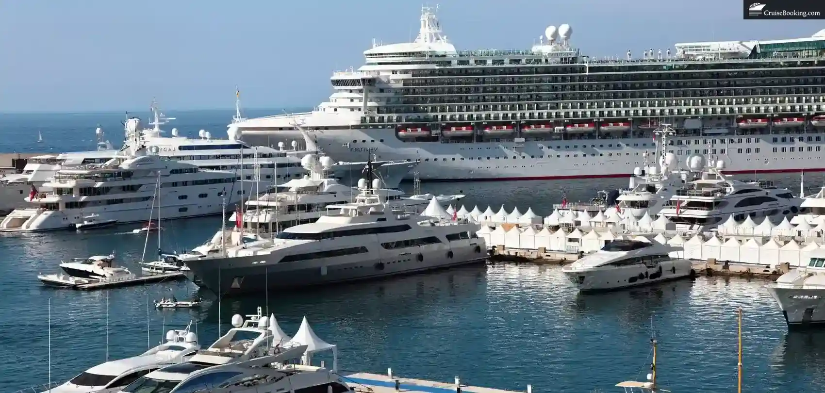 Cruise ship and Yachts