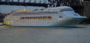 P&O cruise going to Galapagos