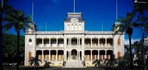 Hawaii_Tahiti Iolani Palace,Hawaii