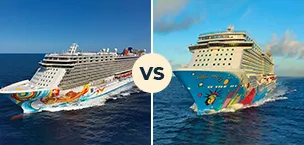 Norwegian Getaway vs. Norwegian Breakaway