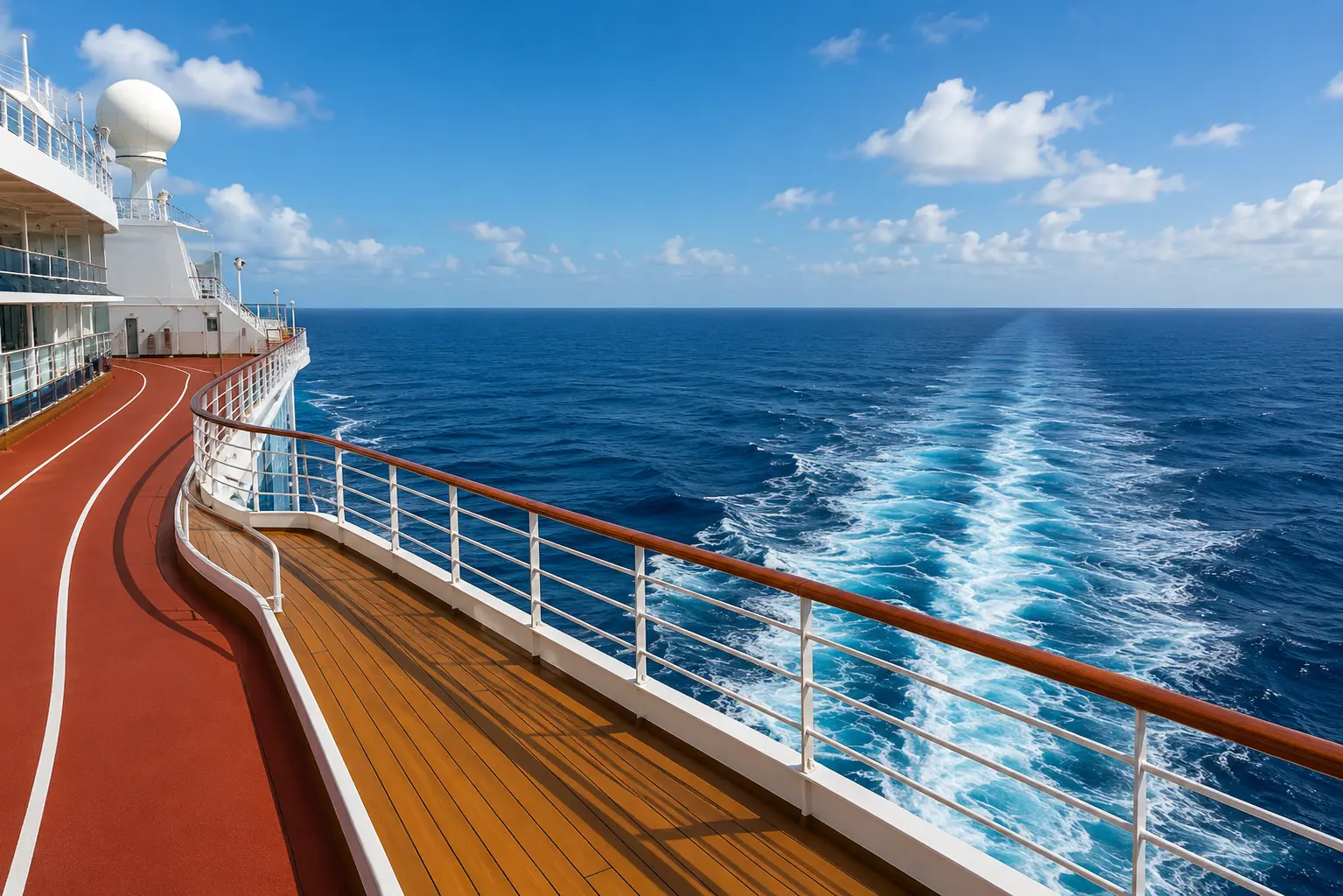 The Hidden Aft Deck Behind the Jogging Track