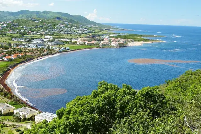 Caribbean island of Saint Kitts and Nevis