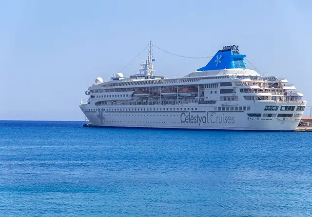 The majestic Crystal Cruise on the island of Rhodes was a memorable experience