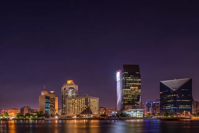 Crossing Dubai Creek