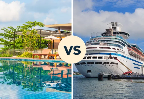Cruise vs All-Inclusive Resort Cruise vs All-Inclusive Resort