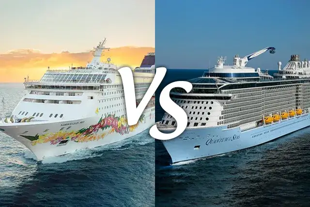 Differences between Norwegian Cruise Line and Royal Caribbean