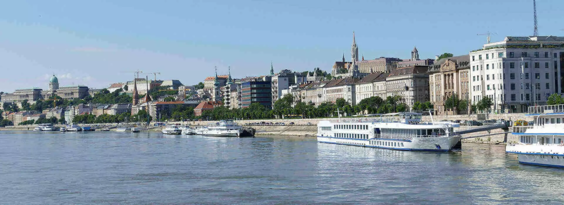River Cruise Ship in Budapest, Hungary