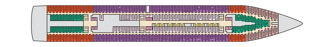 Carnival Cruise Line Carnival Elation Deck Plan 4