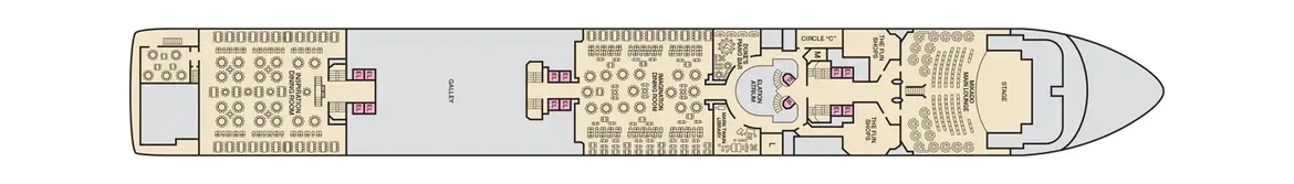 Carnival Cruise Line Carnival Elation Deck Plan 8