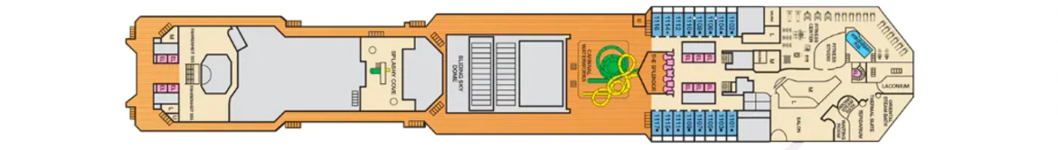 Carnival Cruise Line Carnival Splendor Deck Plan 11