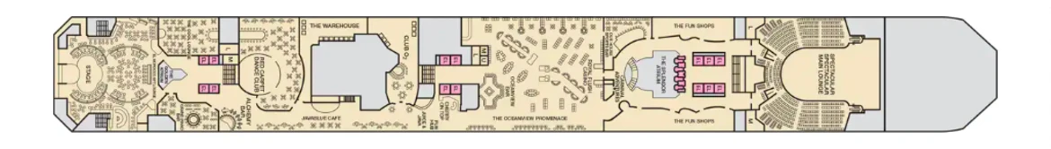 Carnival Cruise Line Carnival Splendor Deck Plan 5