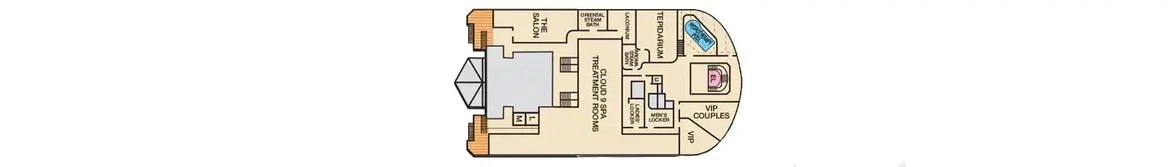 Carnival Cruise Line Carnival Breeze Deck Plan 14