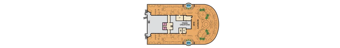 Carnival Cruis Lines Carnival Horizon Deck Plans Deck 15