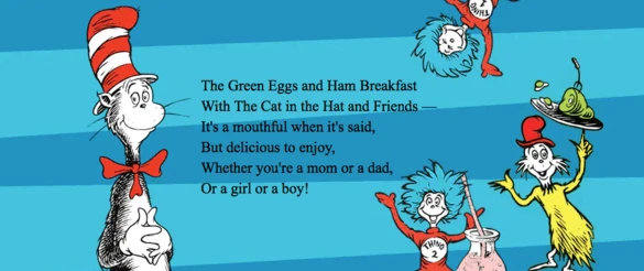 Carnival Cruise Line Dining Green Eggs And Ham
