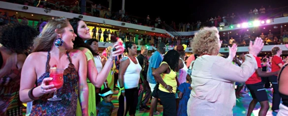 Carnival Cruise Line Mega Deck Party