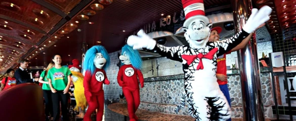 Carnival Cruise Line Seuss A Palooza Parade