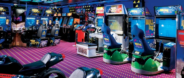 Carnival Cruise Line Video Arcade