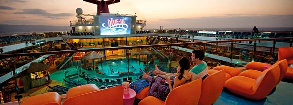 Carnival Cruise Lines Carnival Conquest Exterior Dive In Movies