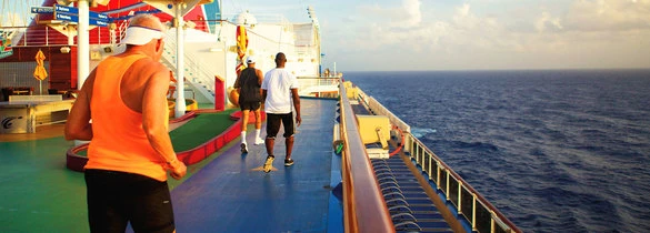 Carnival Cruise Lines Carnival Sunshine Exterior Jogging Track