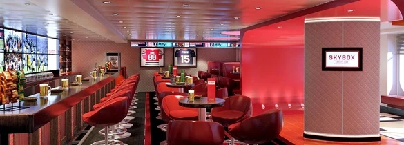 Carnival Cruise Lines SkyBox Sports Bar 2