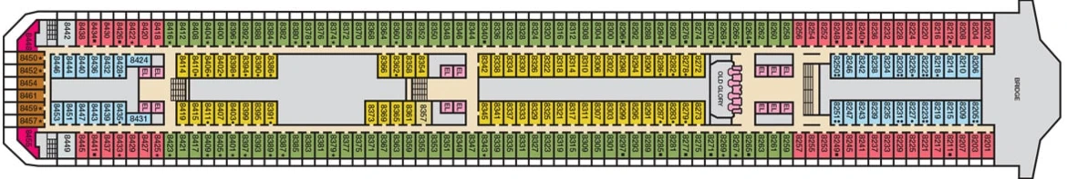 CCL Carnival Glory Deck 8