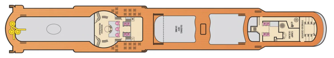 Carnival Cruise Line Carnival Spirit Deck 10