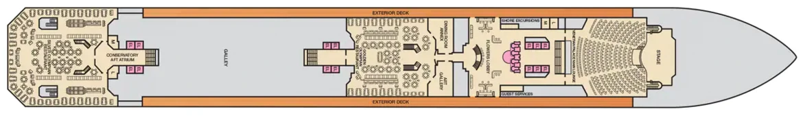 CCL Carnival Liberty Deck 3