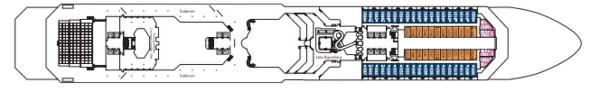 Costa Cruises Costa Fortuna Deck Plans Barcellona