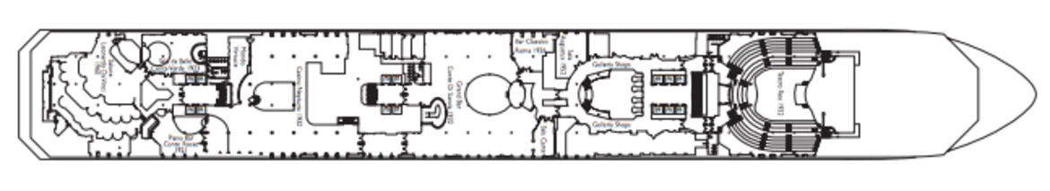 Costa Cruises Costa Fortuna Deck Plans Genova