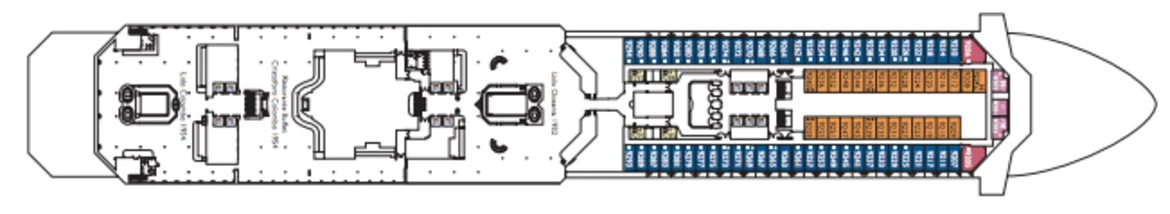 Costa Cruises Costa Fortuna Deck Plans Napoli