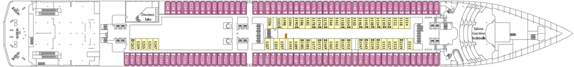 Costa Cruises Costa Mediterranea Deck Plans Circe